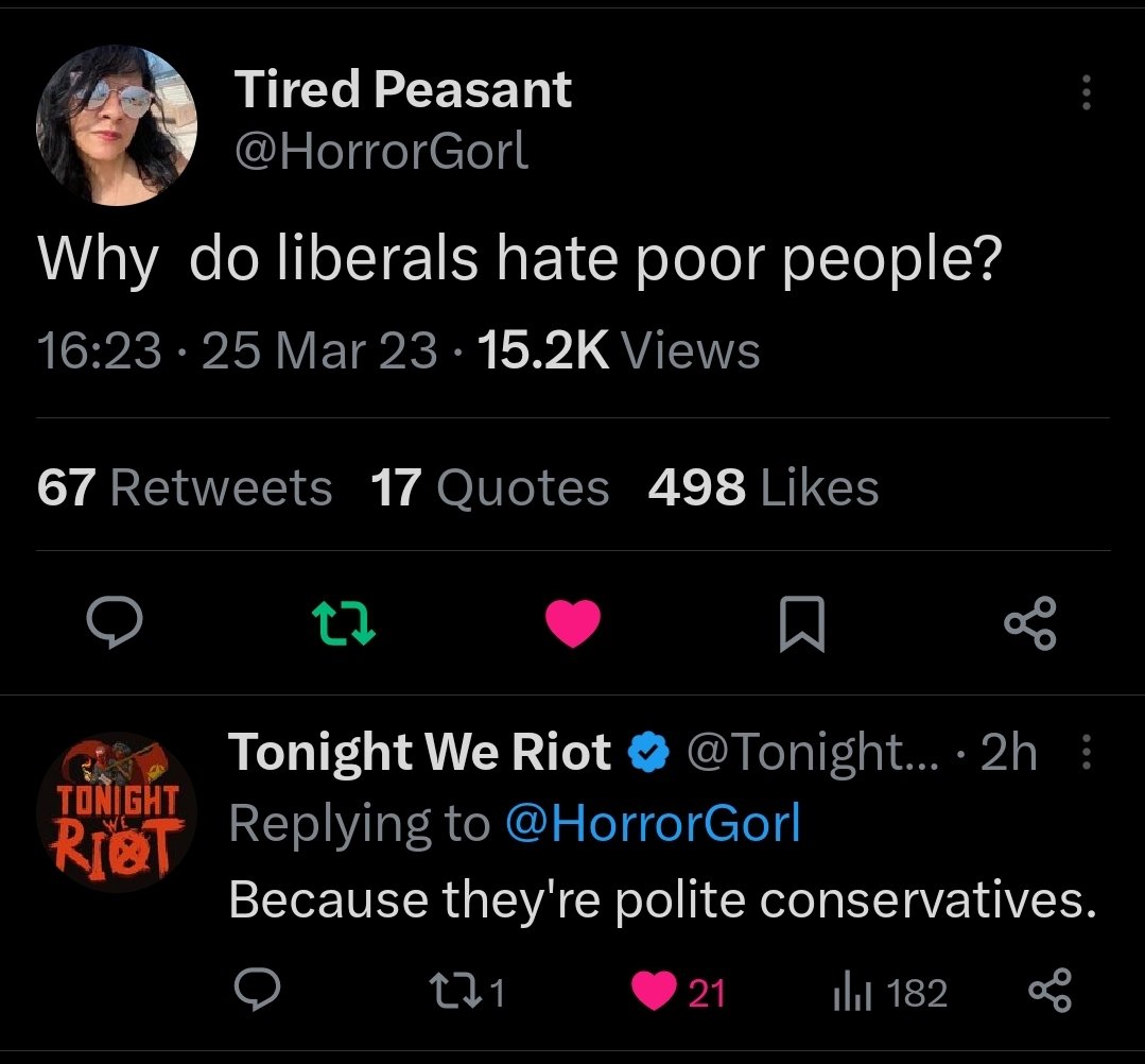 Why Liberals Hate Poor People